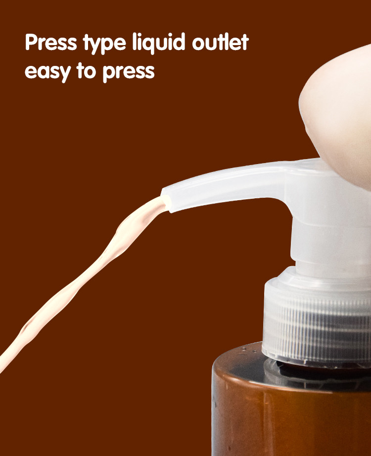 300ml 500ml All Plastic PP Lotion Pump Bottles Sustainable Packaging Cosmetics UKAP11