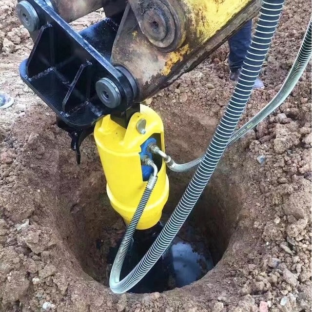 Auger Drive Unit Earth Drill Hydraulic Earth Auger For Tractor Machine