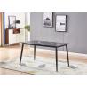 Buy cheap Painted Petal Leg 90cm 50kgs Modern Black Dining Table from wholesalers