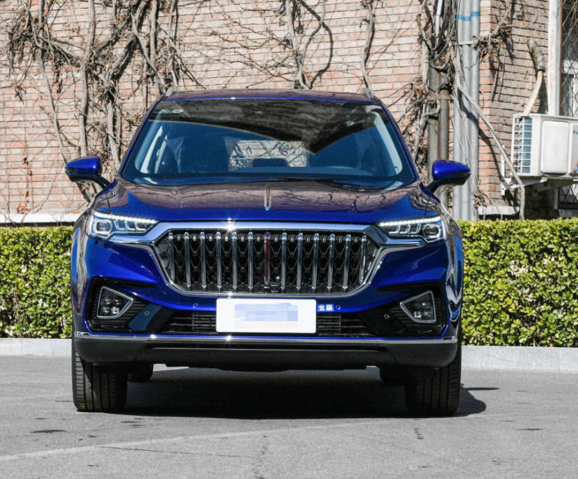 2023 Hongqi HS9 SUV 2.0T 210km/h Fast Speed Gasoline Car 165 KW Engine Battery capacity kWh / Engine KW 165