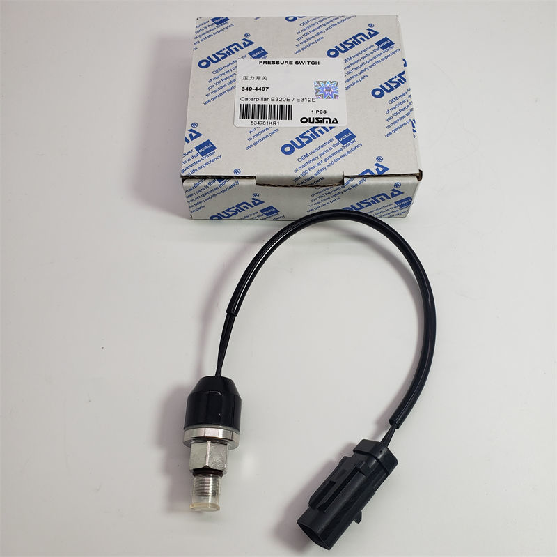 Excavator Pressure Switch 349-4407/3494407 For CAT E320E E312E with Medium Oil Air Compatibility