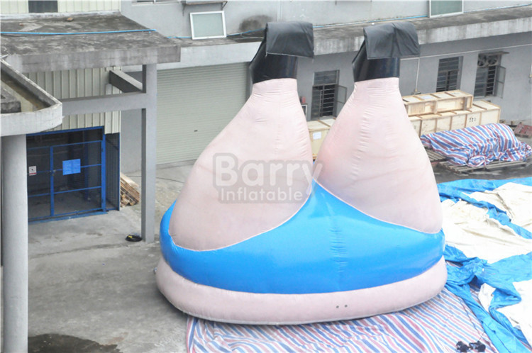 Good Tension Fireproof Outdoor Advertising Human Legs / Inflatable Model