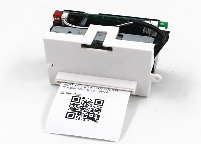 Portable Kiosk 2 Inch thermal ticket printer With Auto Cutter Panel , ROSH