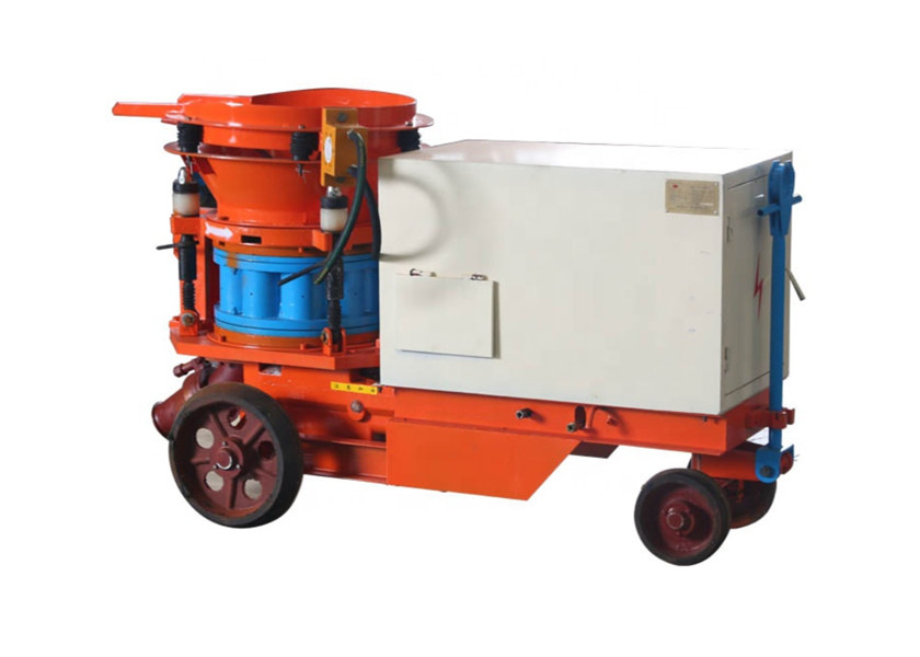 Diesel 9m3/H Dry Mix Shotcrete Machine Slope Protection Gunite Sprayer
