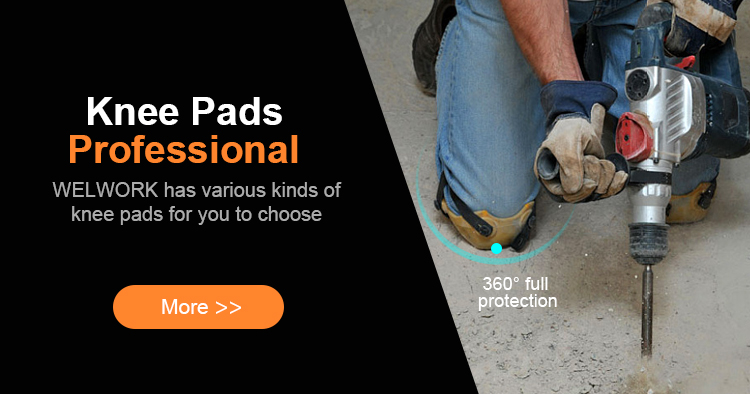 23*18cm KN011 Outdoor Gel Cushioned Heavy Duty Working Knee Pads for Work Efficiency