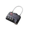 Buy cheap Cable zinc alloy TSA travel lock& Fashion Design black Tsa Luggage Lock& 80g Tsa from wholesalers
