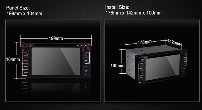 Ouchuangbo Android 4.2 Auto DVD GPS Player for Toyota Echo /Hiace /4runner Navi Multimedia System OCB-8819B