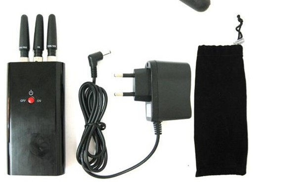 3G Portable Cell Phone Signal Jammer / Blocker EST-808HA , 2110 - 2170 MHz 3