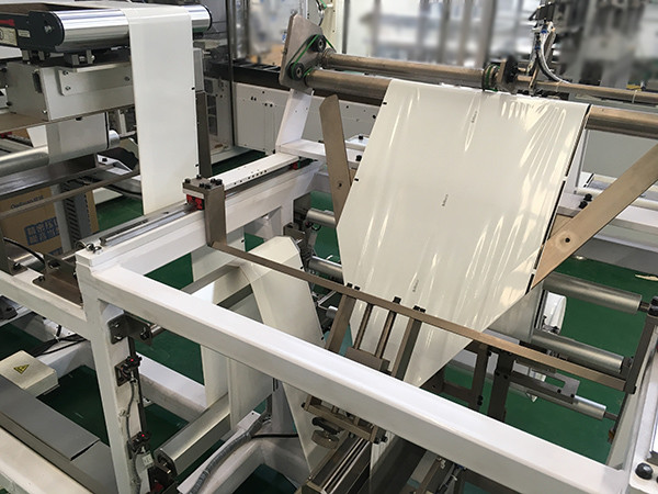 0.6Mpa Straight Pads 55ppm Sanitary Napkin Packing Machine