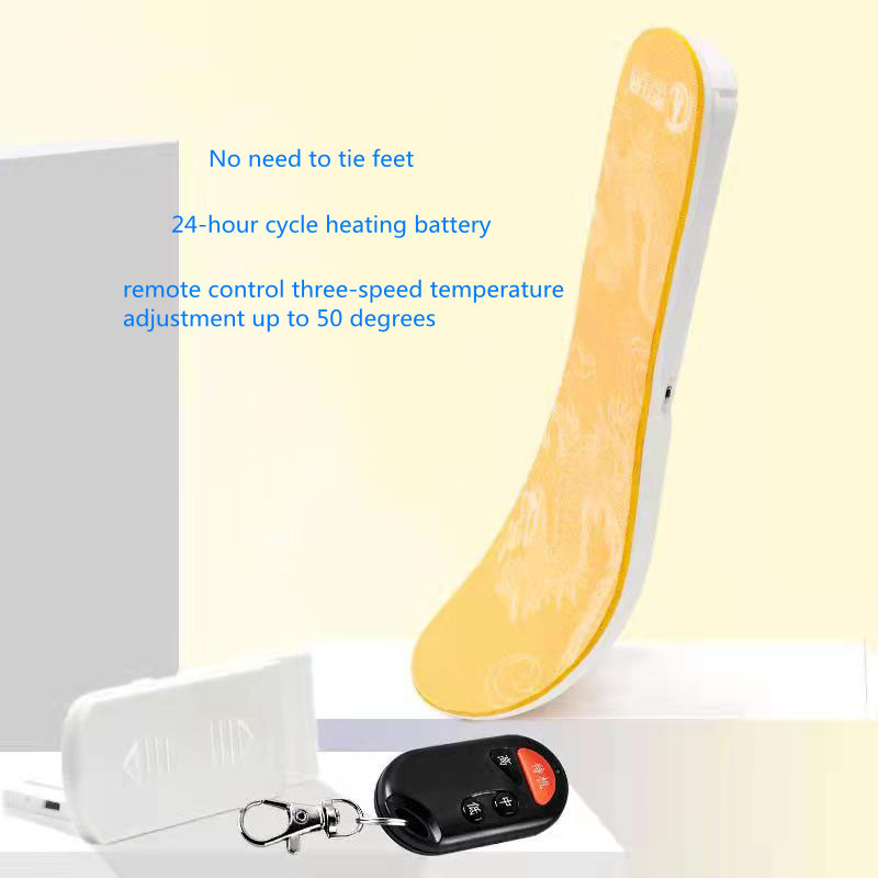 Wireless Rechargeable Foot Warmers Heated Insoles 5mm 8mm 12mm Thickness