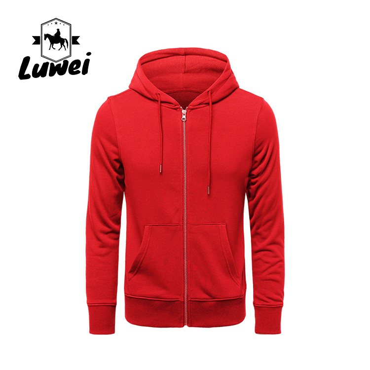 Casual Custom Long Sleeve 85% Baumwolle Knitted Cardigan Cotton Pullover Plain Zip Up Men's Baggy Sweatshirt Hoodies