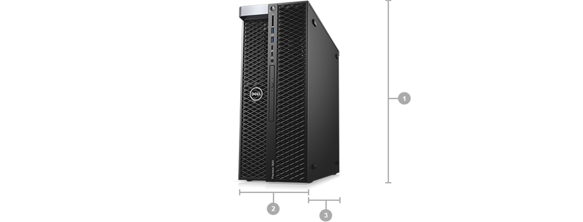 Dell Precision T7820 Xeon 3204 8G 1T 950W Tower Workstation Computer with Power Supply
