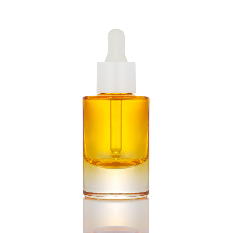Salon Used Small Essential Oil Bottles Empty 1ml Clear Facial Care Essence dropper bottle