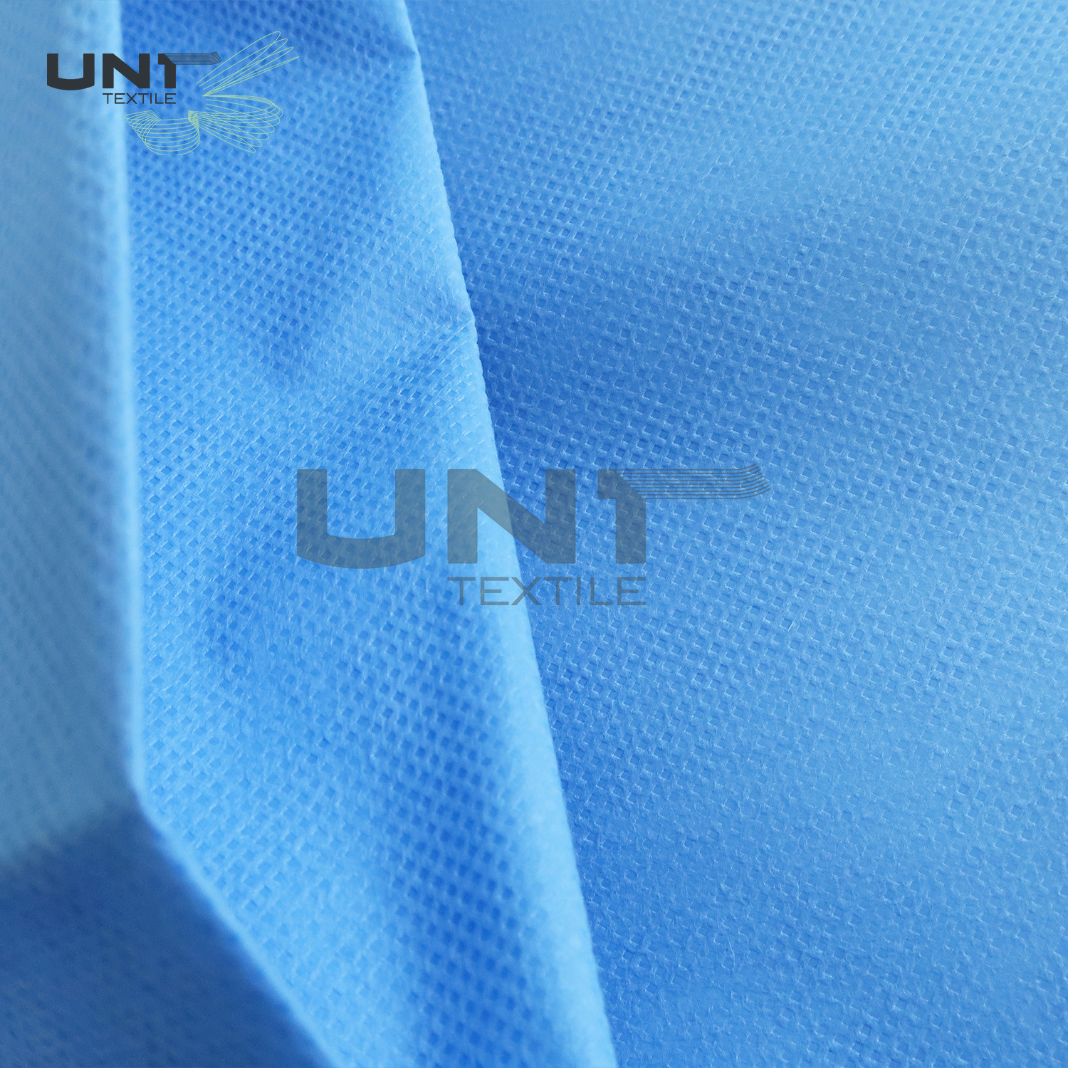 Three Layers Blue Hydrophilic Fabric / Film Shrink Resistant Eco - Friendly