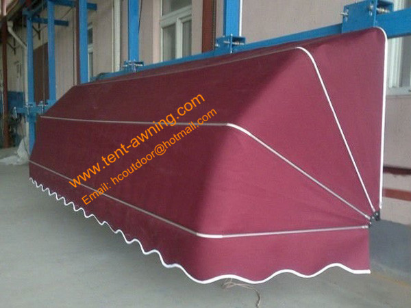 Outdoor Manual Retractable Door Entrance Awning Dutch Window Canopy