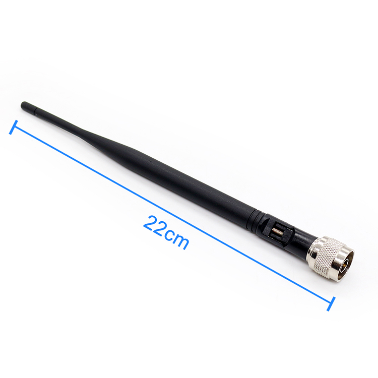 ODM Indoor Omni Wifi Rubber Duck Antenna 2.4G With N Connector
