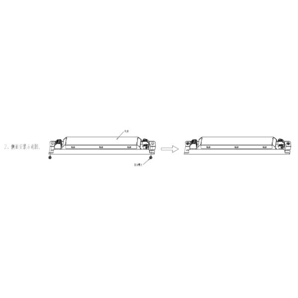 60W Long Strip Sensor Dim Led Driver, 200-350mA Output, Flicker-free, Built-in Installation