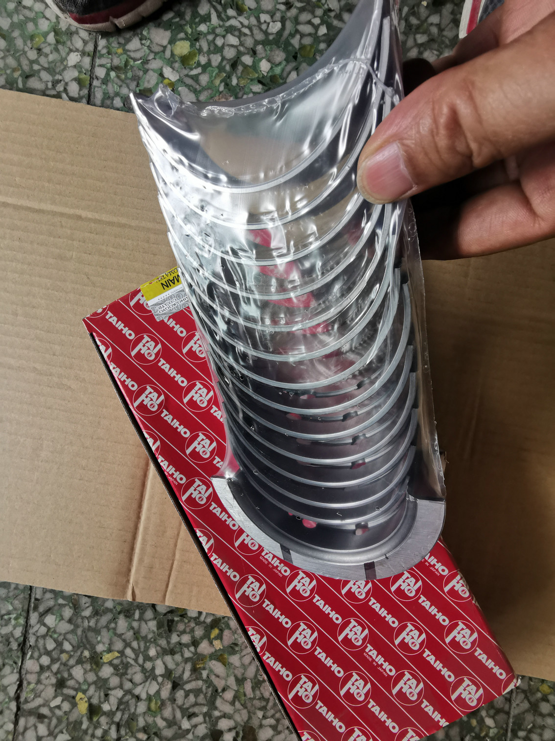 6D102 6D107 Main Bearing M420A STD For KOMATSU Excavator Spare Parts