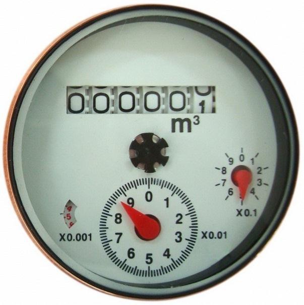 Woltman meter with copper can register price
