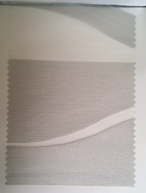 Carved zebra blinds fabric/rainbow blinds fabric /blackout zebra fabric