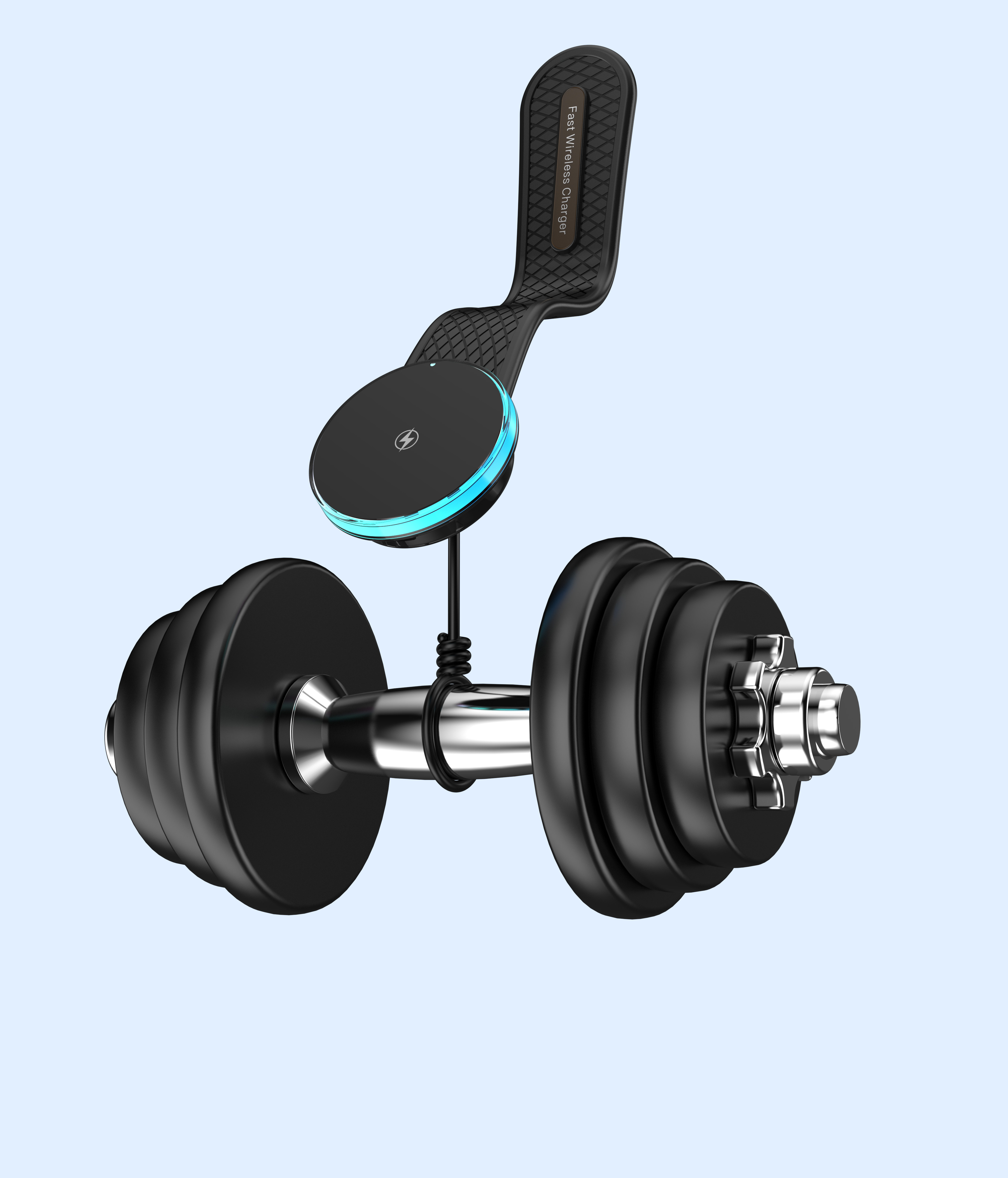 Magnetic Suction Type Vehicle-Mounted Wireless Charger for Stable Charging on the Go