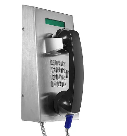 Rugged Vandal Prison / Jail Phone , Inmate VoIP / Analog Telephone