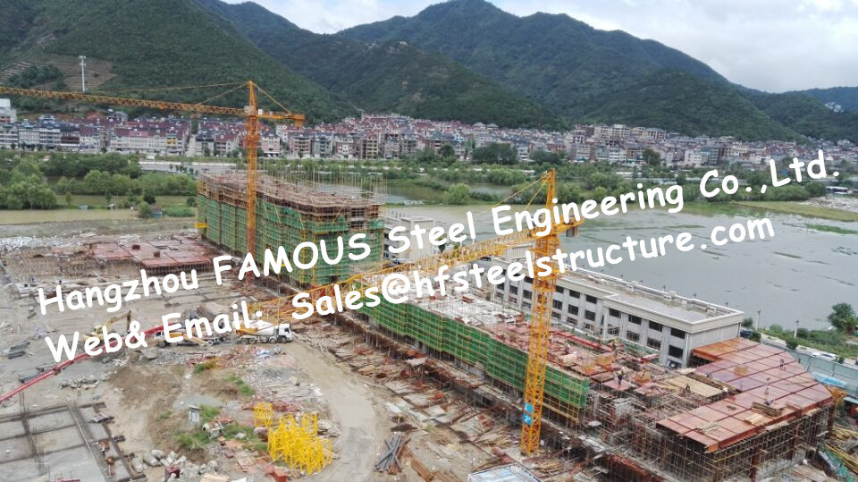 Welded Prefabricated Multi-storey Steel Building for Shed H - beam