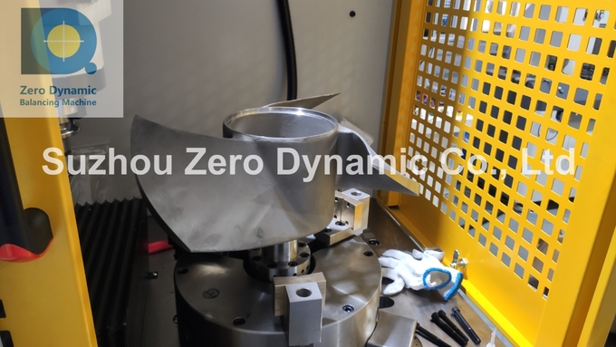 Pump Impeller / Centrifugal Impeller Automatic Balancing Machine Single Station Milling Correction