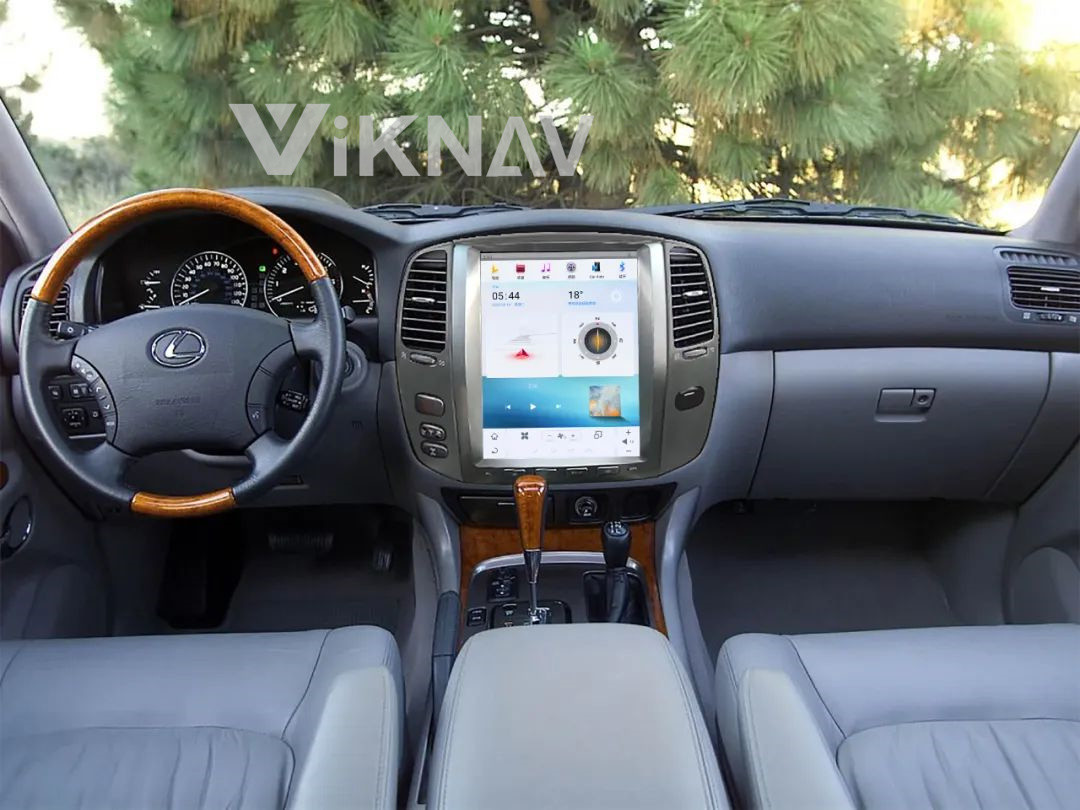 For 2004-2006 LEXUS LX470 12.1 Inch Screen Car radio Navigation GPS Multimedia DVD Player Android Wireless Carplay 4G