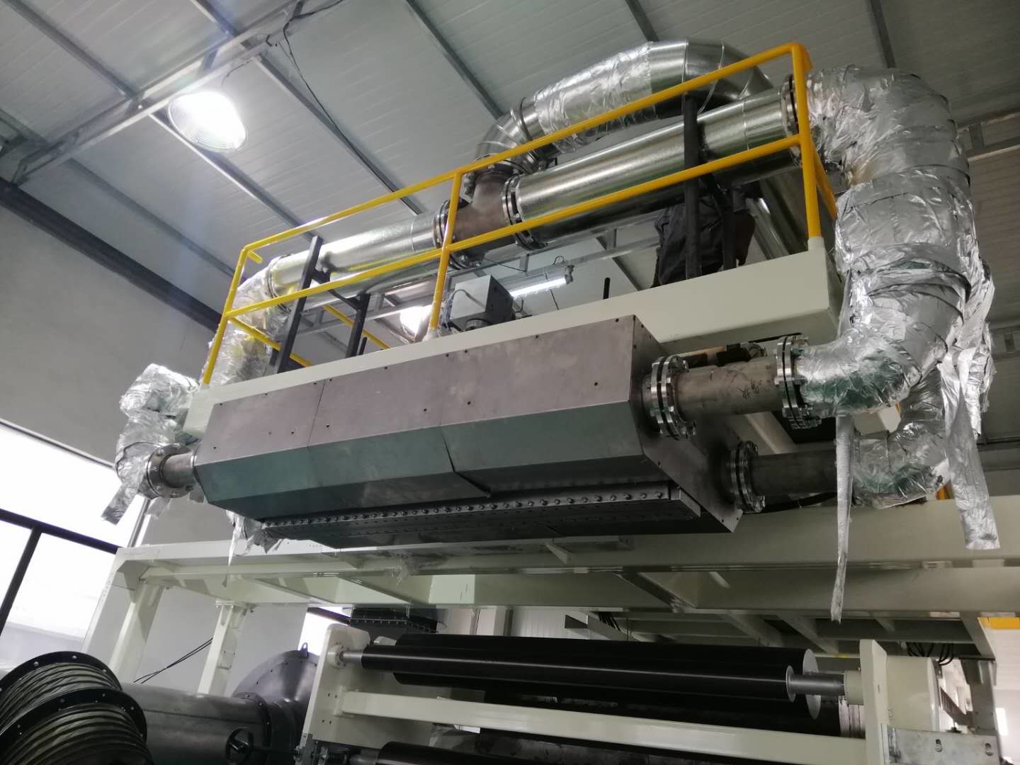 Stainless Steel 1600mm Width Melt Blown Fabric Machine For Mask Filter Material