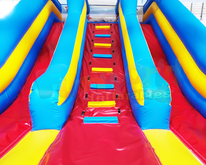 ROHS Commercial Inflatable Slide Children Bounce House In Backyard