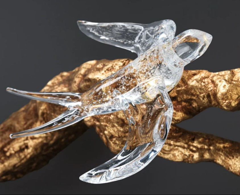Chinese Style Bird Design Swallow Creative Chandelier For Dining Room