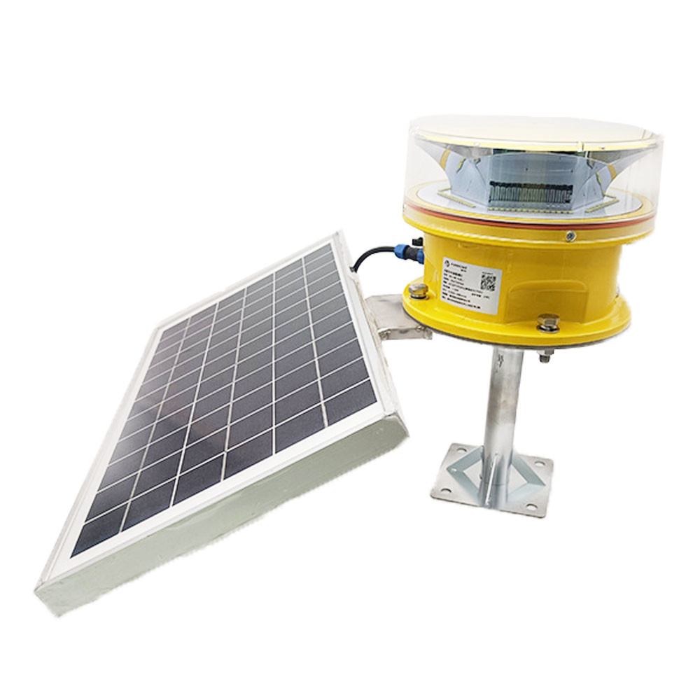 Type B Medium Intensity DC12V Solar Obstruction Light For Tower