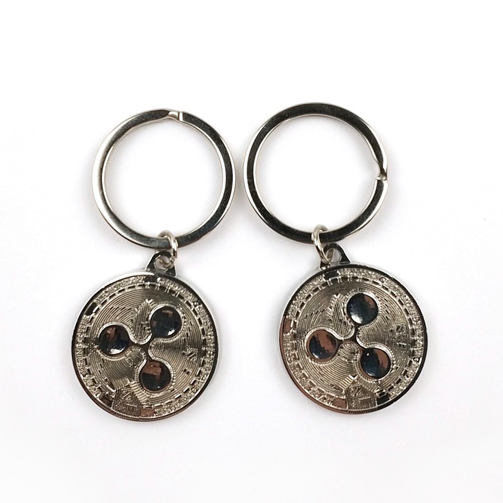 Customized Trolley Coin Keychains Tokens with Soft Enamel Finish for Branding Needs