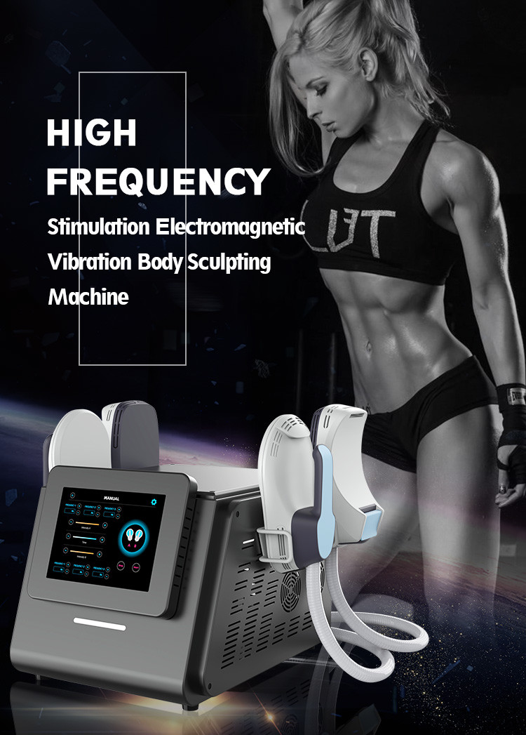Dual Wave Body Sculpting Machine , Abdominal Fat Reduction Machine