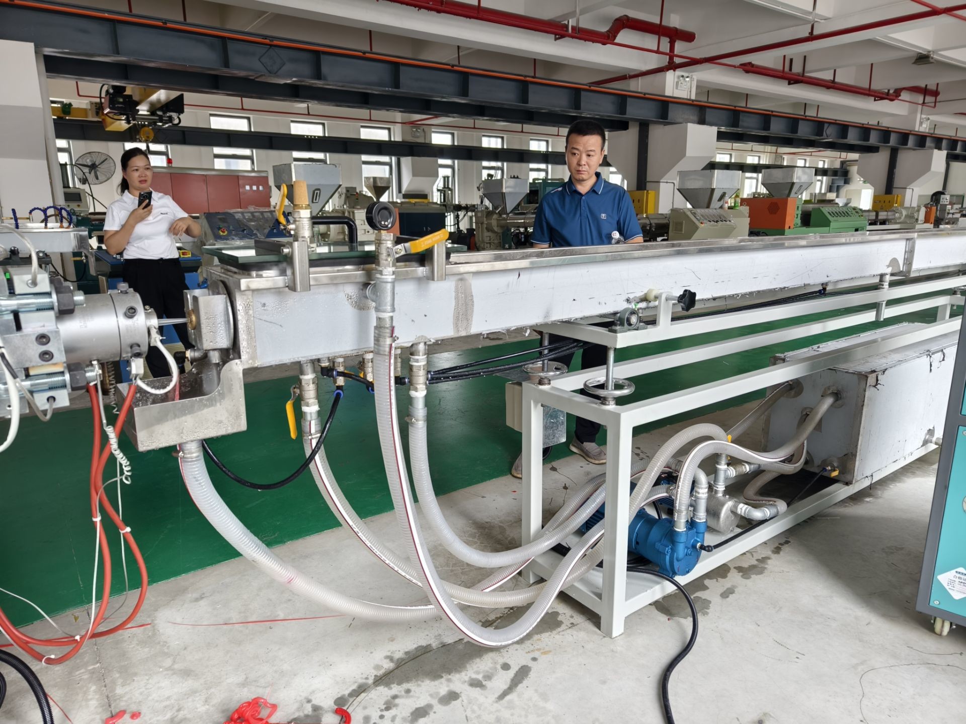 Automatic PP PE PLA Lollipop Candy Stick / Cotton Swab Stick Cotton Buds Plastic Extruder/Production Line/Making Machine