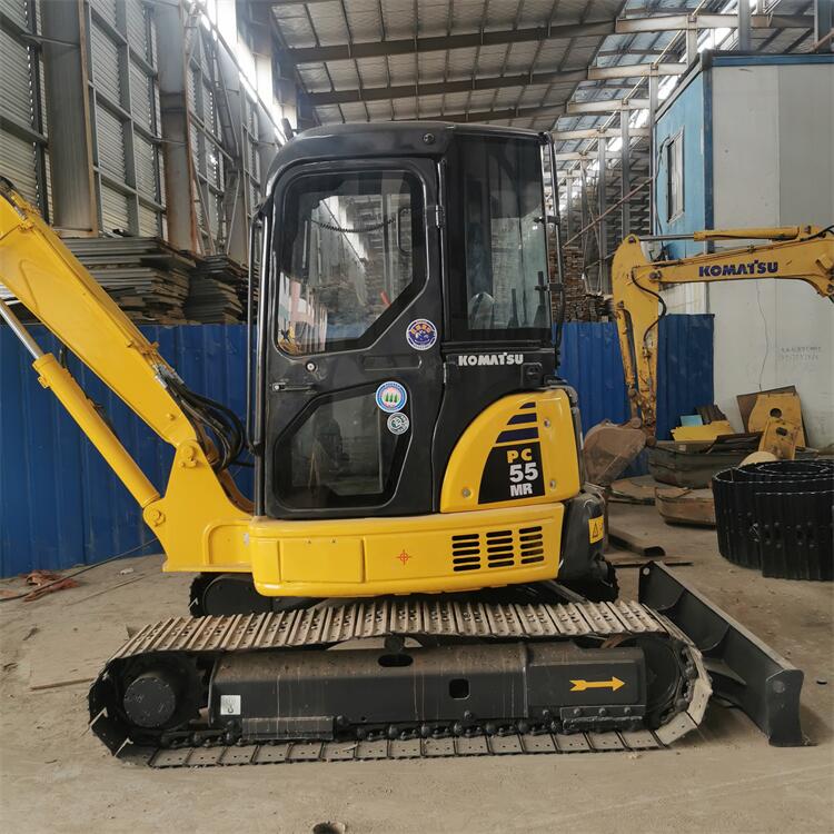 Original Hydraulic Cylinder Komatsu PC55MR 5.5Ton Japanese Excavator 1600 Working Hours