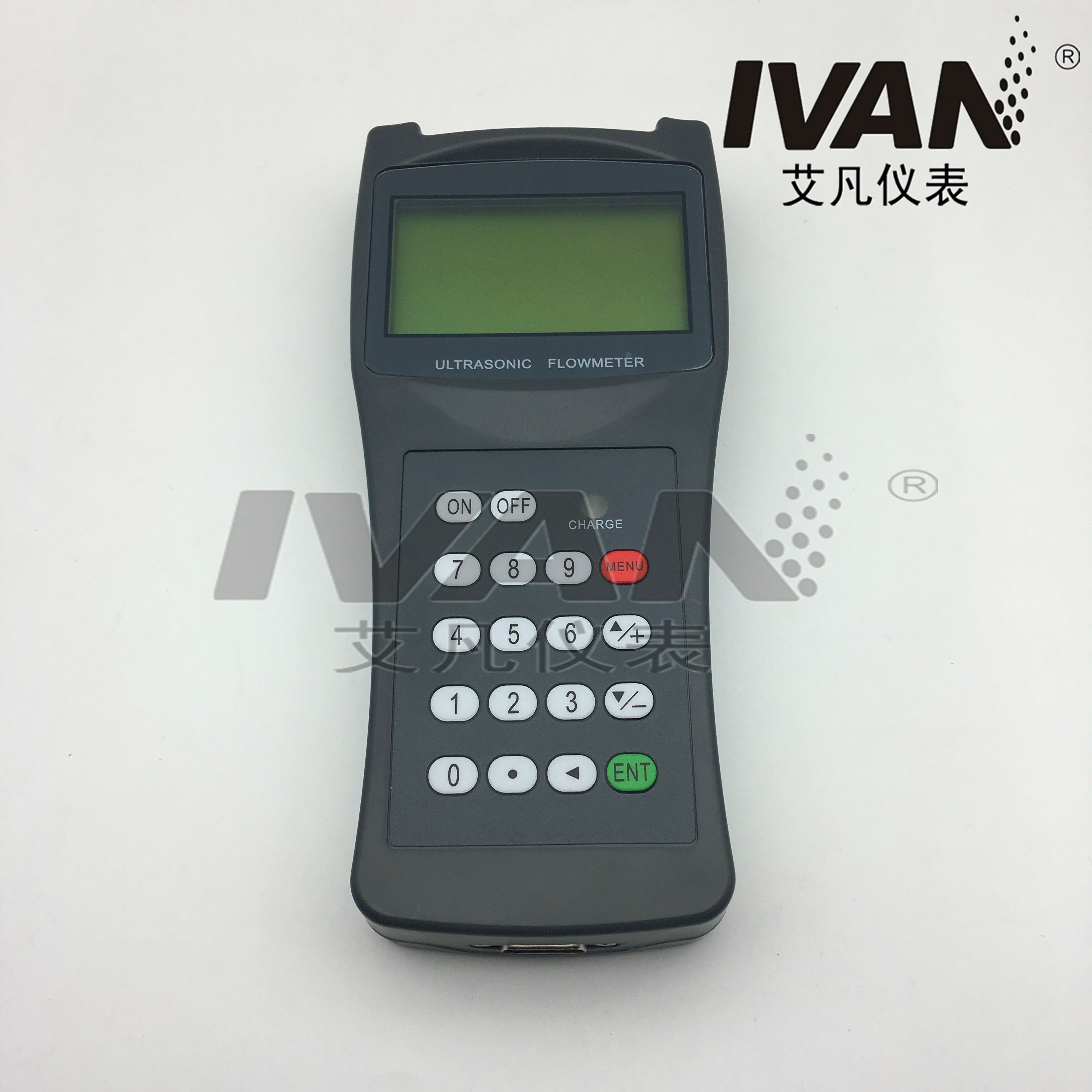 15-6000mm Measuring Pipe Size Portable Ultrasonic Flowmeter with and Optional Output