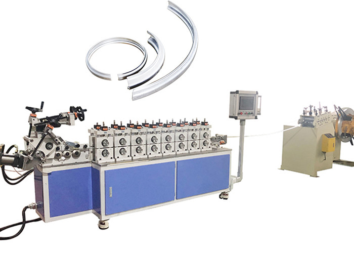 Stainless Steel Band Clamp Flange Roll Forming Machine