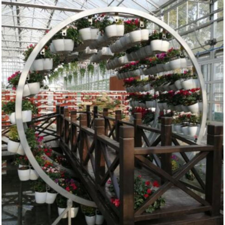 Rotating Hydroponic Growing Systems Aquaponic For Vegetables Growing
