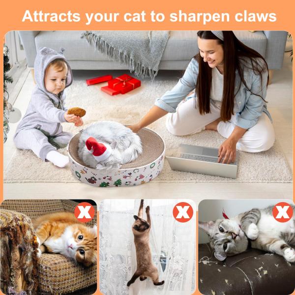 Customizable Foldable Fish Can Design Corrugated Cat Scratcher Bed High End Indoor Pet House Hot Selling