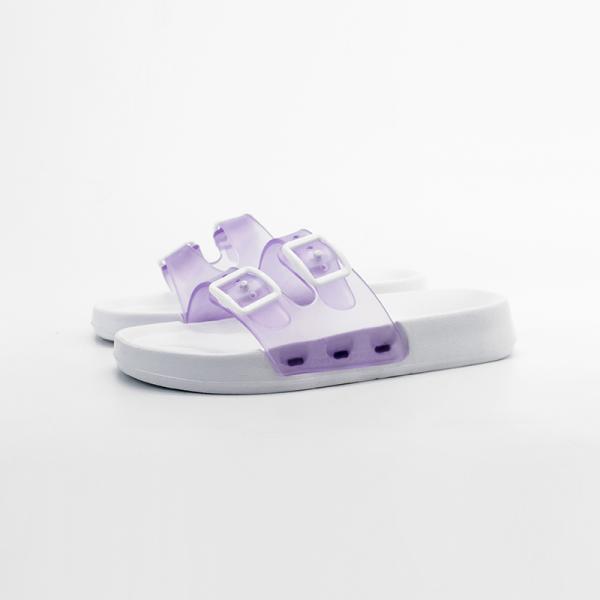 OEM White Transparent Upper Eva Birkenstock Clogs With Double Strap