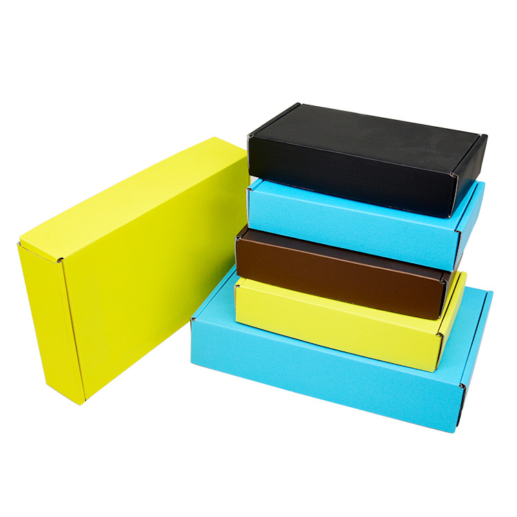 Custom Colorful Folding Corrugated Packaging Paper Boxes With Your Own Logo For Other