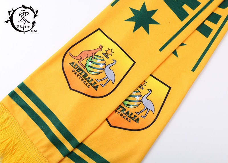 Liverpool Custom Soccer Team Scarves Australia Printing Fabric
