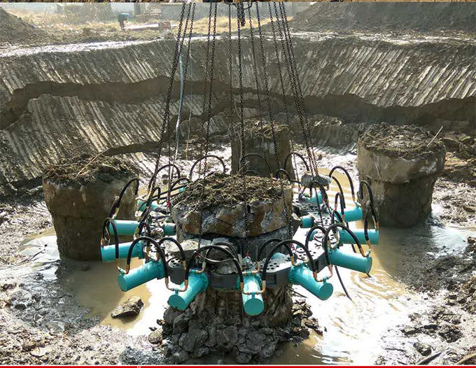 BYMK-180S 20-30T Excavator Hydraulic Pile Breaker for your piles construction From China