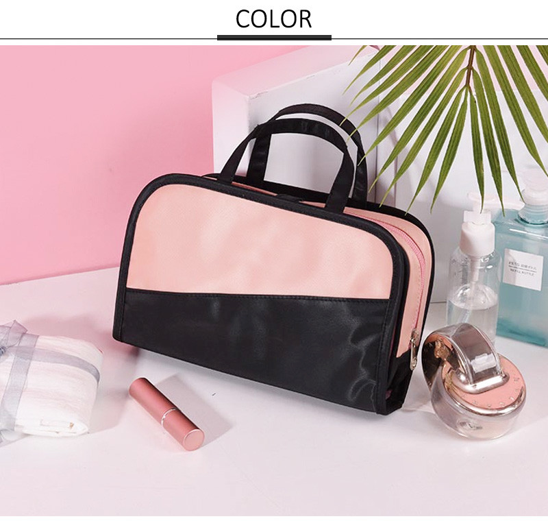 Personalised Portable Makeup Bag Waterproof PU Cosmetic Tote Bag
