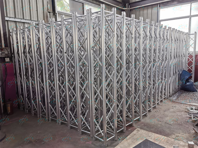 Aluminum Truss Stage Truss Concert Stage Roof Truss System 290mm*290mm Spigot Truss Made in China Guangzhou Truss