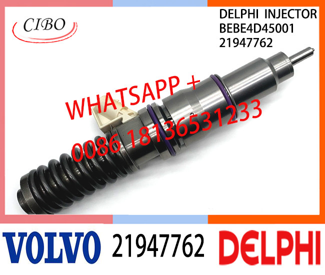 21947762 BEBE4D45001 Fuel engine Diesel Injector 21947762 BEBE4D45001 E3.18 for VOL (REN-AULTT) MD9 3503