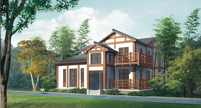 Prefabricated Villa Design Steel Frame House Villa With Garage Light Steel Structure Precast Home For Vacation