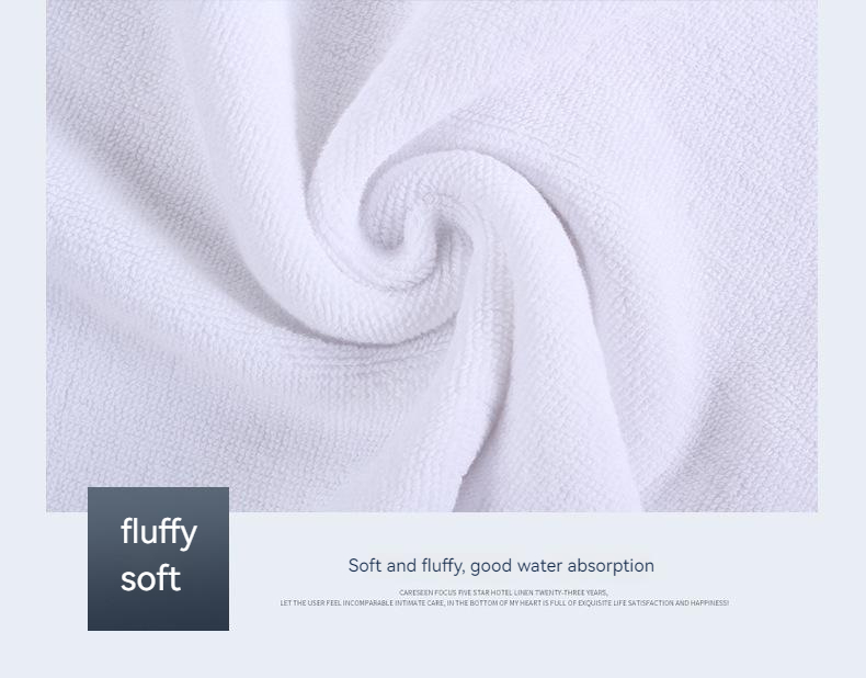 Customer Logo 600 GSM 100% Cotton Square Towel for Quick Drying and Soft Touch